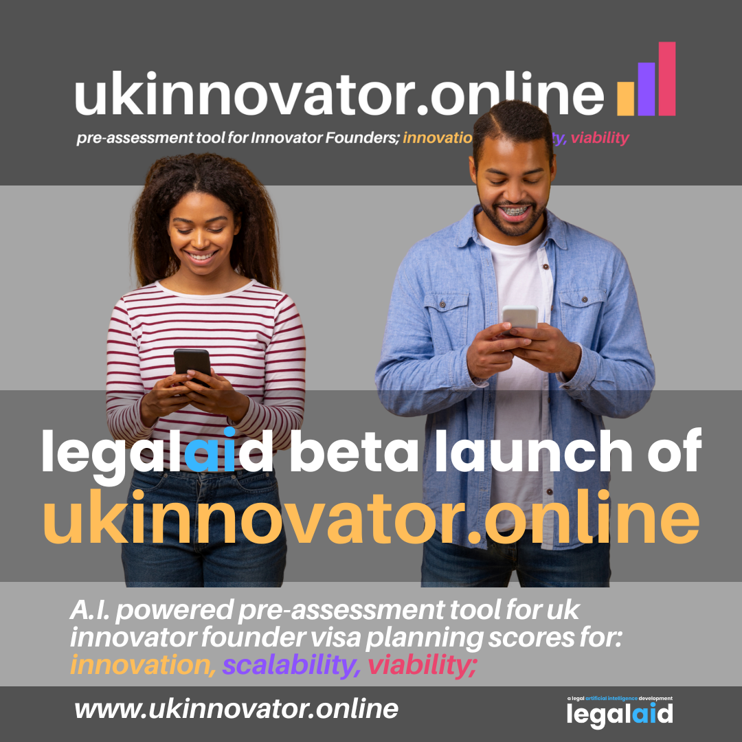 UK Innovator Online Pre-Assessment Tool